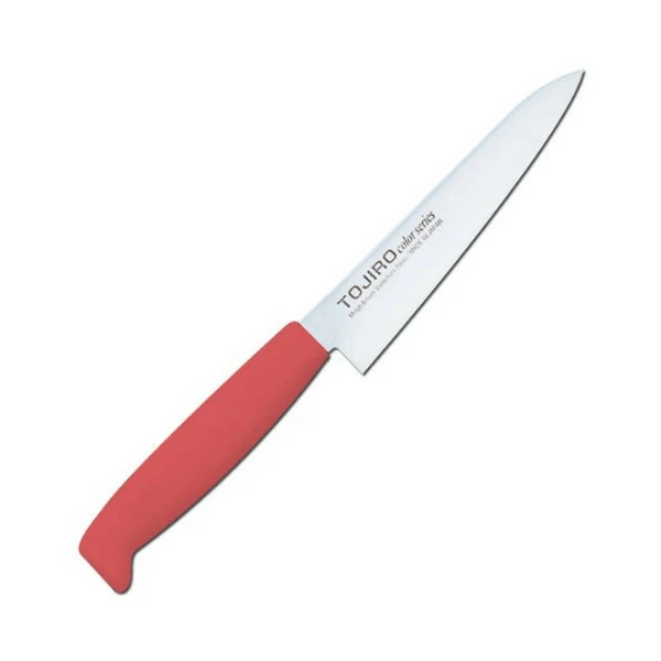 TOJIRO Color MV Petty Knife With Elastomer Handle 4 TOJIRO Color MV Petty Knife With Elastomer Handle - Image 4