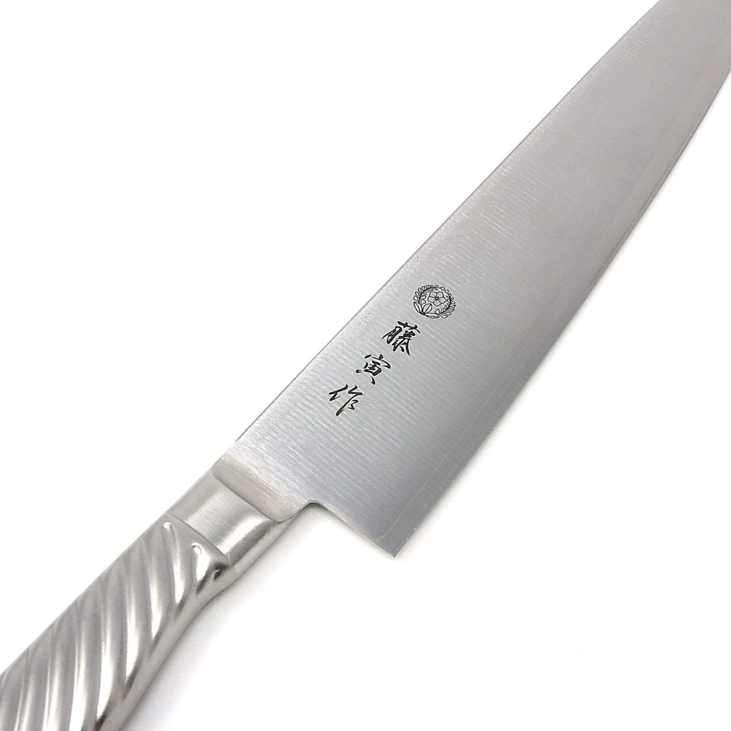 TOJIRO Fujitora DP 3-Layer Gyuto Knife With Stainless Steel Handle 3 TOJIRO Fujitora DP 3-Layer Gyuto Knife With Stainless Steel Handle - Image 3