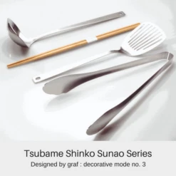 Tsubame Shinko SUNAO Stainless Steel Tongs -Kitchen Supplies tsubame shinko sunao stainless steel tongs matt finish tongs 521870508059