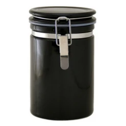 ZERO JAPAN Mino Ware Ceramic Coffee Canister 150/200 -Kitchen Supplies zerojapan mino ware ceramic coffee canister 150 200 6 colours black coffee 200 height 160mm canisters 1334903832603