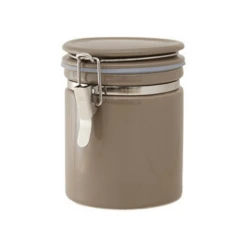 ZERO JAPAN Mino Ware Ceramic Coffee Canister 150/200 -Kitchen Supplies zerojapan mino ware ceramic coffee canister 150 200 6 colours brown coffee 150 height 126mm canisters 1334876667931