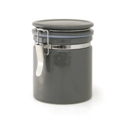 ZERO JAPAN Mino Ware Ceramic Coffee Canister 150/200 -Kitchen Supplies zerojapan mino ware ceramic coffee canister 150 200 6 colours gray coffee 150 height 126mm canisters 1334880141339